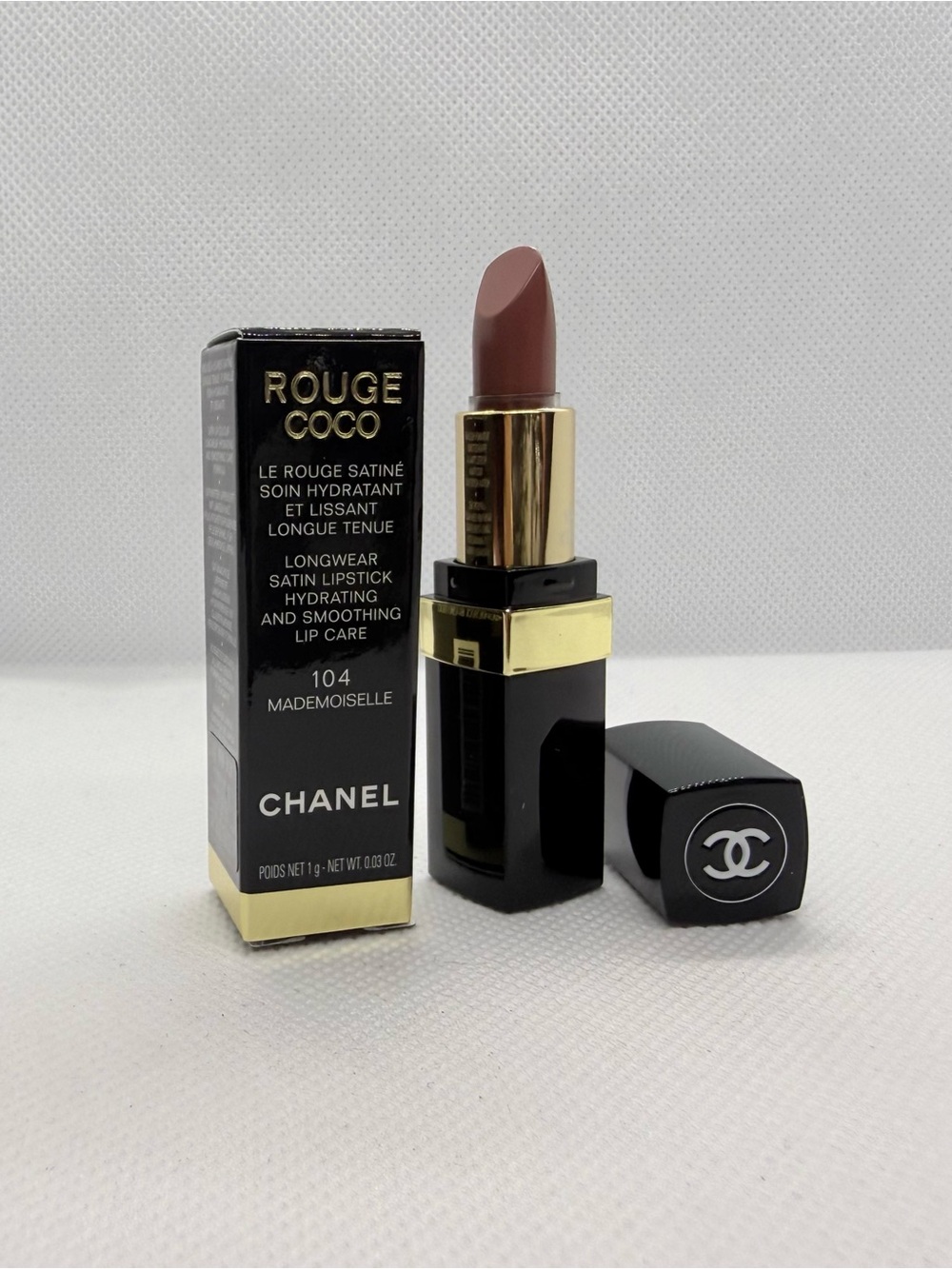 Chanel Rouge Coco 104 Mademoiselle Satin Lipstick Mini